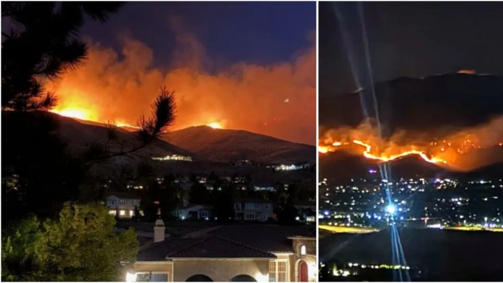 Incendio forestal en Estados Unidos deja seis heridos y obliga a evacuar a 42.000 personas
